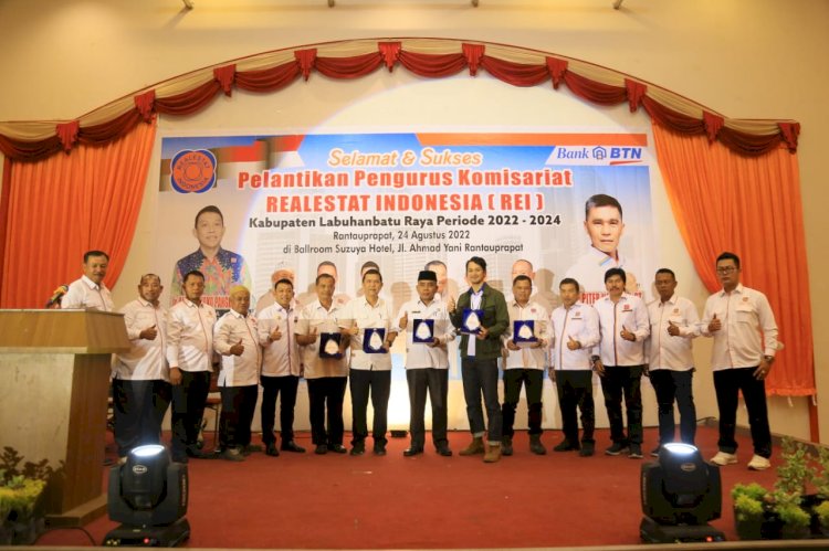 Bupati Hadiri Pelantikan Pengurus Komisariat Realestat Indonesia (REI) Kabupaten Labuhanbatu dan Kabupaten Selatan