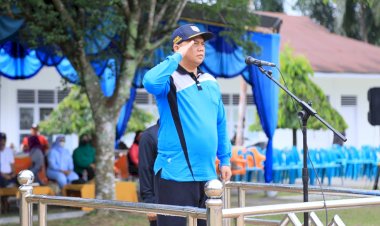 Pemkab Labuhanbatu Gelar Upacara Peringatan HAORNAS ke 39 Tahun 2022