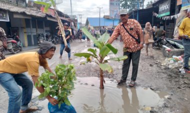 GEMPAR Gelar Penanaman 1000 Pohon Dijalan Lintas Provinsi, Kecamatan Panai Hulu
