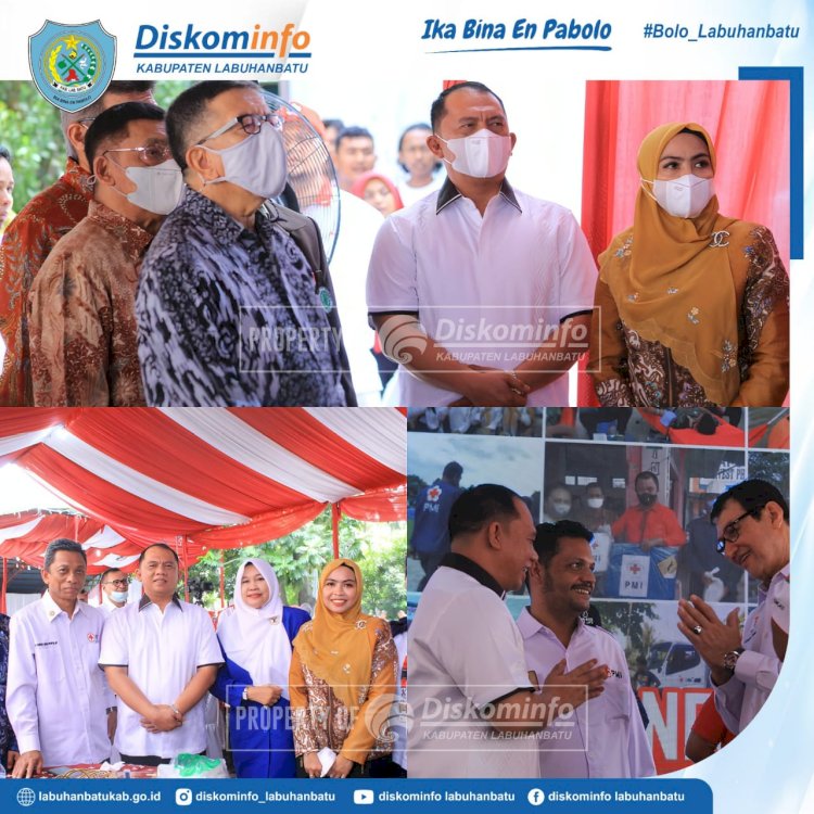 Bupati Terima Penghargaan PMI Provinsi Sumatera Utara