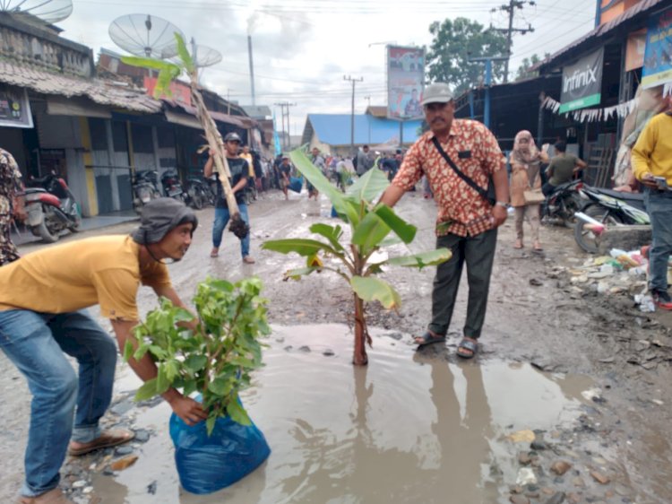 GEMPAR Gelar Penanaman 1000 Pohon Dijalan Lintas Provinsi, Kecamatan Panai Hulu