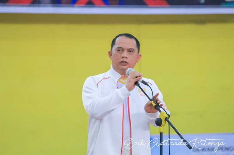 Bupati Labuhanbatu Buka Kejurda Futsal Sumatera Utara 2022