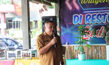 Sekda Labuhanbatu Buka Persiapan Pelaksanaan Tim Monitoring Pemungutan Suara dan Perhitungan Suara Pilkades Tahun 2022.