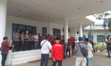 Mahasiswa Minta DPRD Hadirkan Komisi ISPO Dalam Rapat Dengar Pendapat