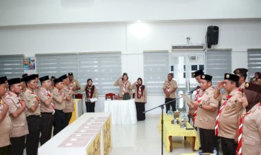 Asisten I Hadiri Pelantikan Ketua dan Pengurus/Orientasi Majelis Ranting Gerakan Pramuka Cabang Labuhanbatu