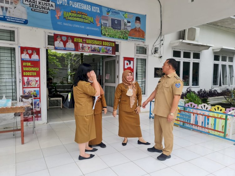 Bupati Labuhanbatu Melakukan Sidak ke Puskemas Kota