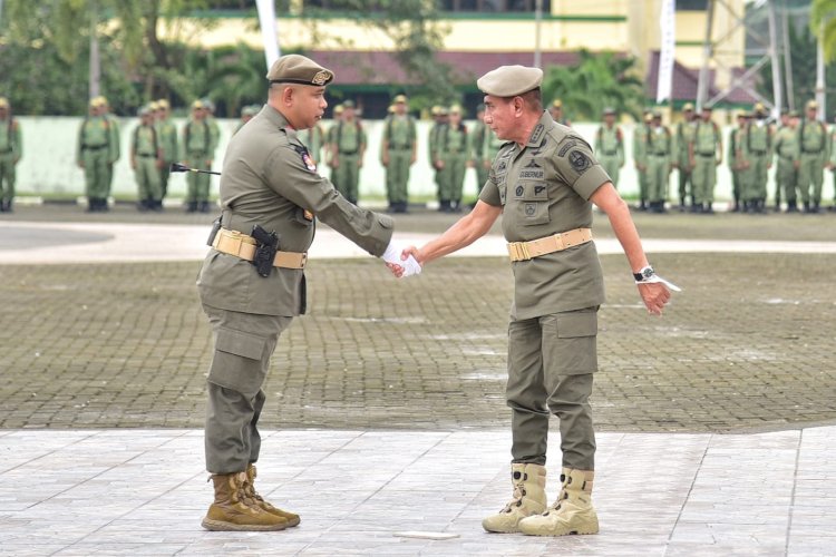 Pimpin Apel Seribuan Personel Gabungan, Edy Rahmayadi Ingatkan Peran Satpol PP Sebagai Penguat Tata Kelola Pemerintahan