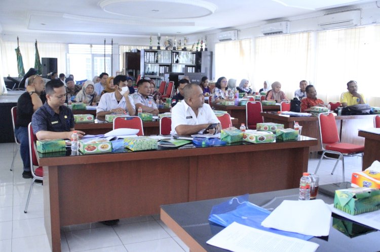 Pemkab Gelar Rapat Finalisasi Pembahasan Naskah Akademik Penyusunan Peraturan Daerah Tentang Pajak Daerah dan Retribusi Daerah