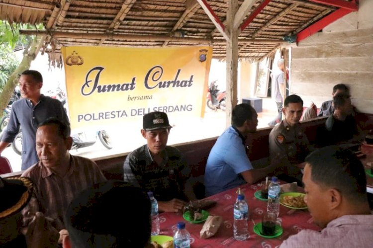 Jumat Curhat, Resta Deli Serdang Tampung Keluhan Masyarakat