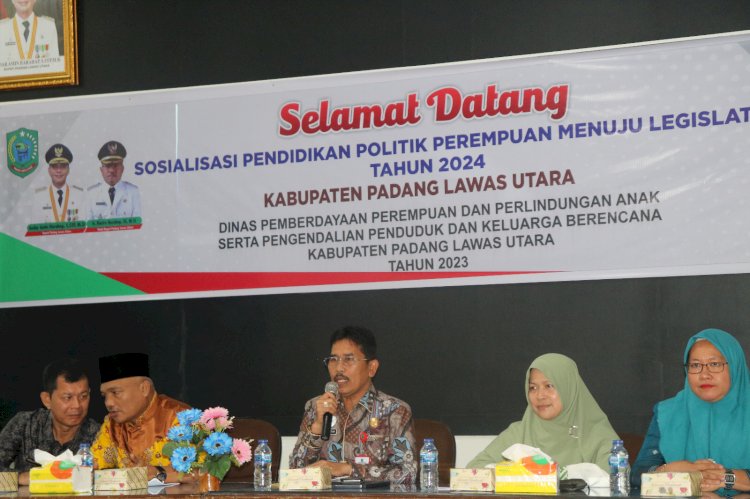 Pemkab Paluta Adakan Sosialisasi Pendidikan Politik Perempuan Untuk Maju di 2024