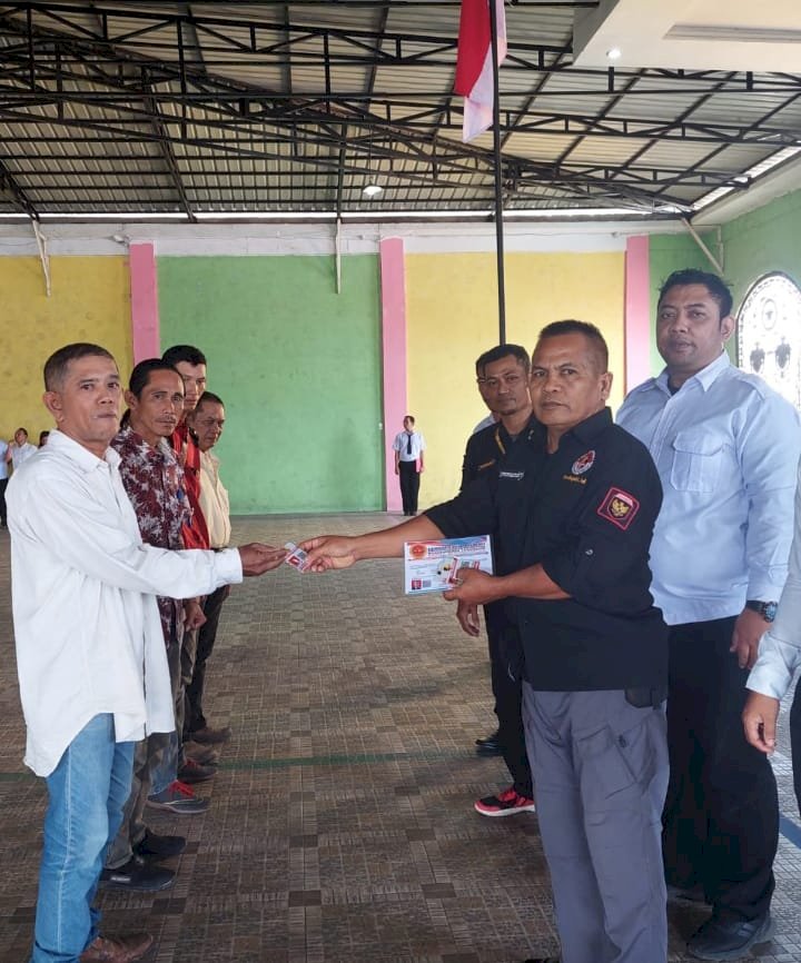 Bacaleg Partai Perindo DPRD Kota Medan Mengikuti Upaca Bendera Bersama LRPPN