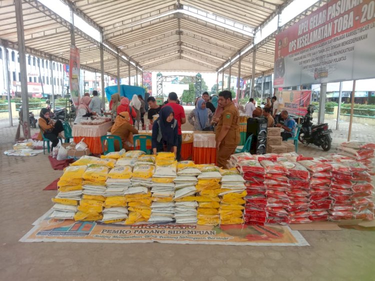 Jelang Ramadhan, Pemko Padang Sidempuan Bersama BI Sibolga Gelar Pasar Murah