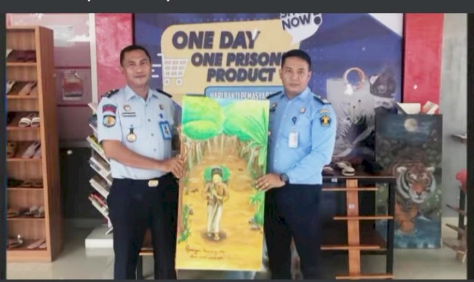 Berjalan Sukses “One Day One Prisons Product" Rutan Kelas 1 Medan Kumham Sumut 