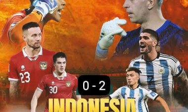 Kekalahan Pertama Indonesia Melawan Argentina