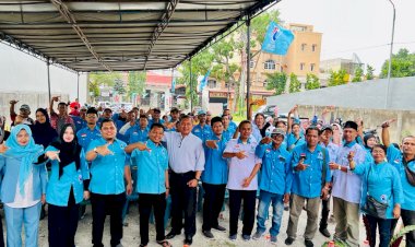 Gelar Gebyar Semangat Gelora Muharram, Partai Gelora Sapa Masyarakat Dapil 1 Kota Medan