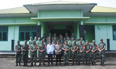Pangdam I/BB Kunjungi Pos Ramil Rupat Utara
