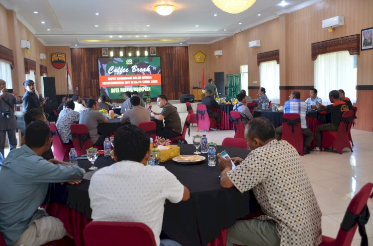 Walikota Padangsidimpuan Hadiri Coffee Break Dalam Memeriahkan HUT RI Ke-78