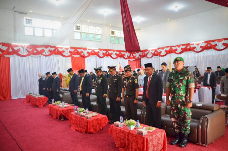 Walikota Padangsidimpuan Hadiri Rapat Paripurna Istimewa Mendengarkan Pidato Kenegaraan Presiden RI 