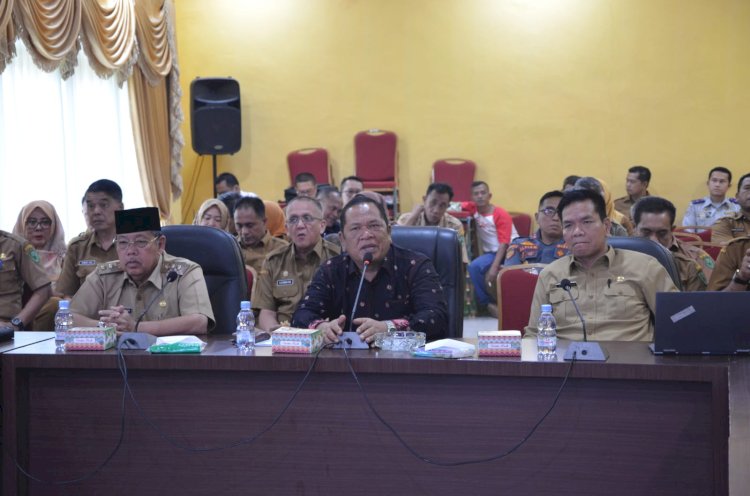 Wali Kota Padangsidimpuan Ikuti Entry Meeting Tim Inspektorat Provinsi Sumatera Utara