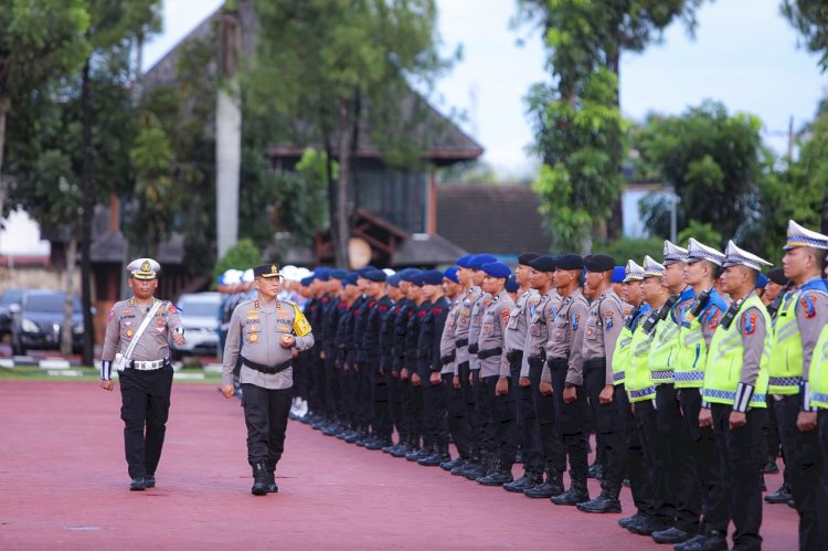 Gelar Operasi Zebra Toba 2023, Kapoldasu : Tingkatkan Disiplin Berlalu Lintas