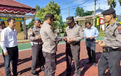 Polres Simalungun Mengadakan Operasi Mendadak Kegiatan Gaktiplin Dan Cek Urene