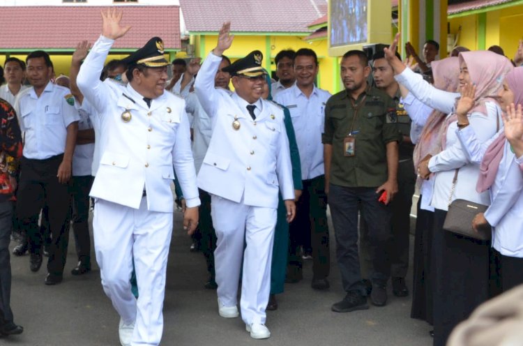 Walikota dan Wakil Walikota Padangsidimpuan Pamit