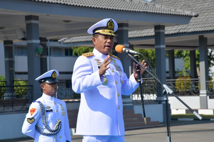 Pancasila Pemersatu Bangsa Menuju Indonesia Maju, AAL Peringati hari Kesaktian Pancasila