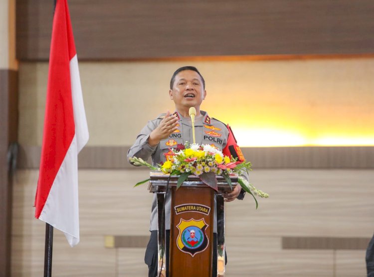 Polda Sumut Gelar Latihan Pra Operasi Mantap Brata Toba 2023-2024 