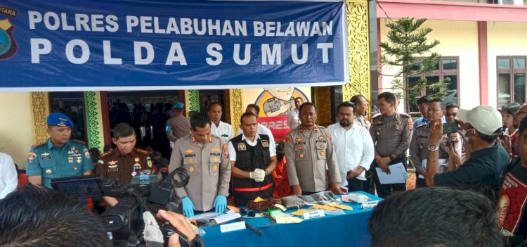 Polres Pelabuhan Belawan Berhasil Mengungkap Berbagai Kasus