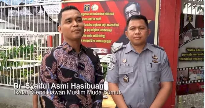 Ikatan Cendekiawan Muslim Muda Sumut Kunjungi Rutan Kelas I Medan