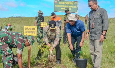 Kodim 0212/TS Laksanakan Kegiatan Penghijauan Pelestarian Lingkungan Hidup