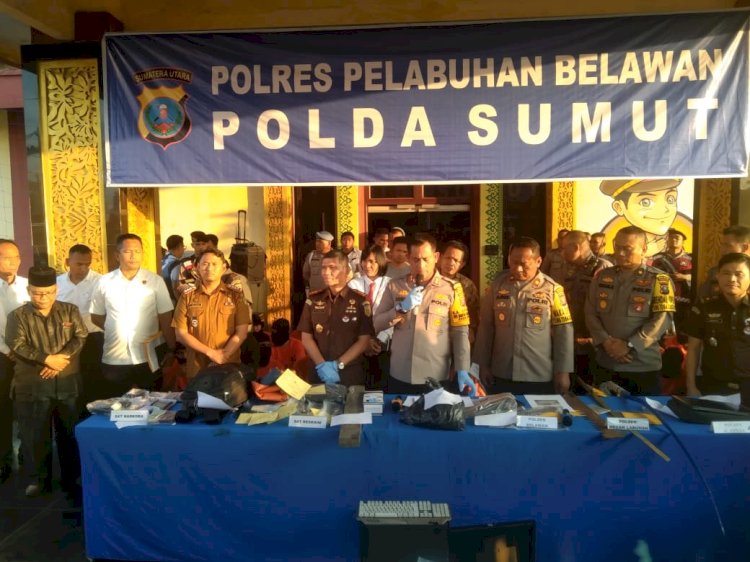 Polres Pelabuhan Belawan Ringkus Dua Oknum Wartawan Kasus Perdagangan Manusia