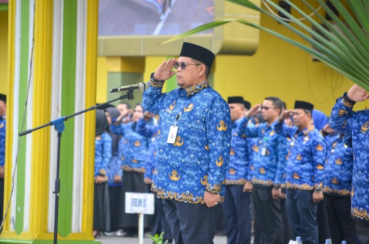 Upacara Hari Korpri ke 52 Kota Padangsidimpuan