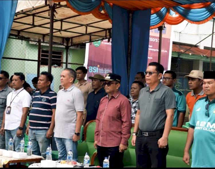 Pj. Wali Kota Padangsidimpuan Hadiri Pembukaan Turnamen Futsal MAN 2 CUP VI