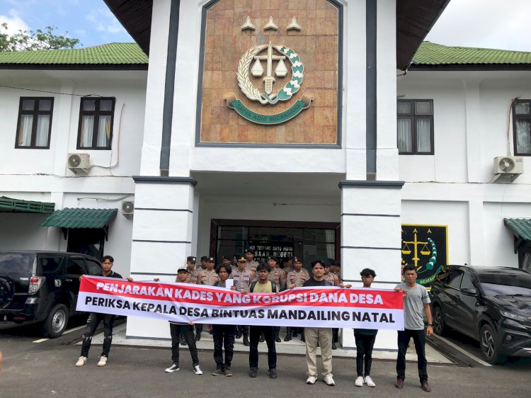 Mahasiswa dan Masyarakat Desak Aparat Usut Dugaan Penyalahgunaan Dana Desa Bintuas