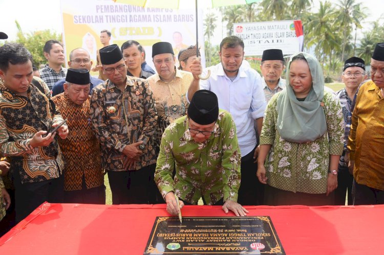 Yayasan Matauli Canangkan Pembangunan Kampus STAI Di Barus- Tapteng