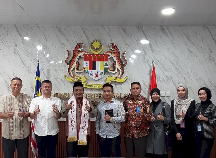 Konjen Malaysia Terima Kunjungan DPP ADNI Yang Akan Seminar Internasional di Malaysia