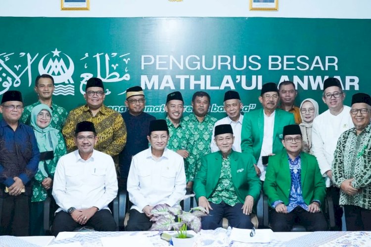 Menteri Agama RI Terima Rekomendasi PB Mathla'ul Anwar