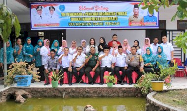 Tim II Pembinaan dan Penilaian Kecamatan Terbaik Kunjungi Kecamatan Panai Tengah 