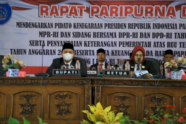 Bupati Labuhanbatu Ikuti Pidato Kenegaraan Presiden Republik Indonesia