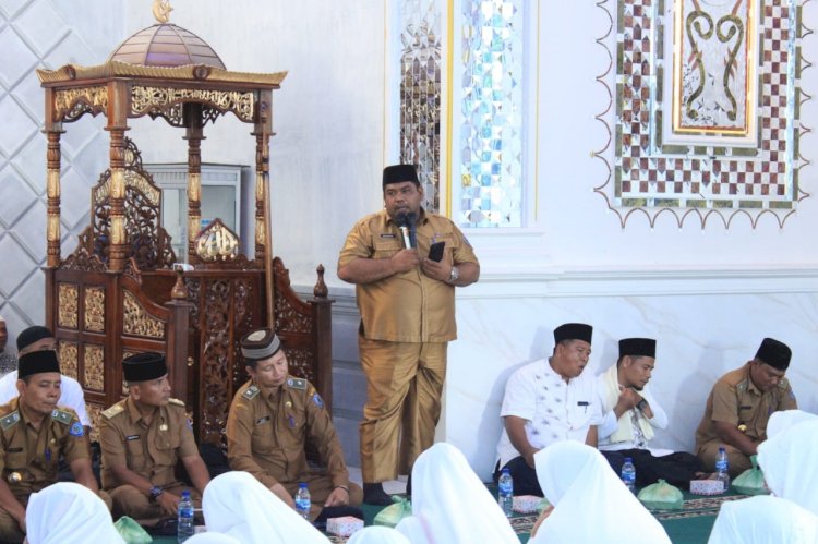 Bupati Hadiri Yasin Akbar Wilayah II Kecamatan Rantau Selatan