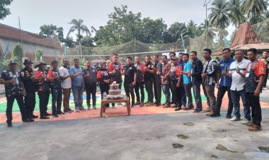 Sub Rayon FKPPI Perkebunan Ajamu Gelar Semi Open Turnamen Bola Volly.