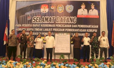 Pemkab Labuhanbatu Dukung Tim Korsupgah Wilayah I KPK RI Monitoring Program Pemberantasan Korupsi