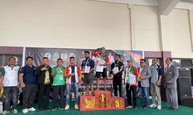 Emas Pertama Diraih Atlet Cabor PBFI Kabupaten Labuhanbatu di Porprovsu Ke Xl