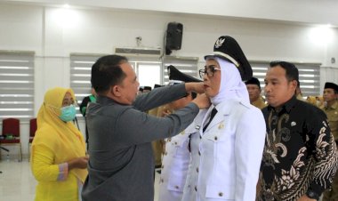 Bupati Lantik Pejabat Pimpinan Tinggi Pratama