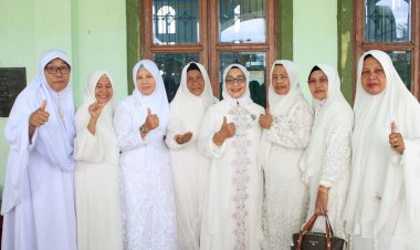 Wabup Hadiri Wirid Yasin Akbar Kecamatan Rantau Selatan