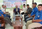 H.Romario Simangungsong, S.IP, M.IP Ketua DPD KNPI Kabupaten Labuhanbatu beserta pengurus Bincang Bincang Hangat dengan Dewan Pendidikan Kabupaten Labuhanbatu