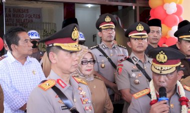 Wakil Bupati Labuhanbatu Hadiri Pelantikan Pejabat Polres Labuhanbatu Selatan