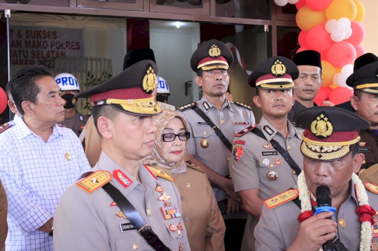 Wakil Bupati Labuhanbatu Hadiri Pelantikan Pejabat Polres Labuhanbatu Selatan