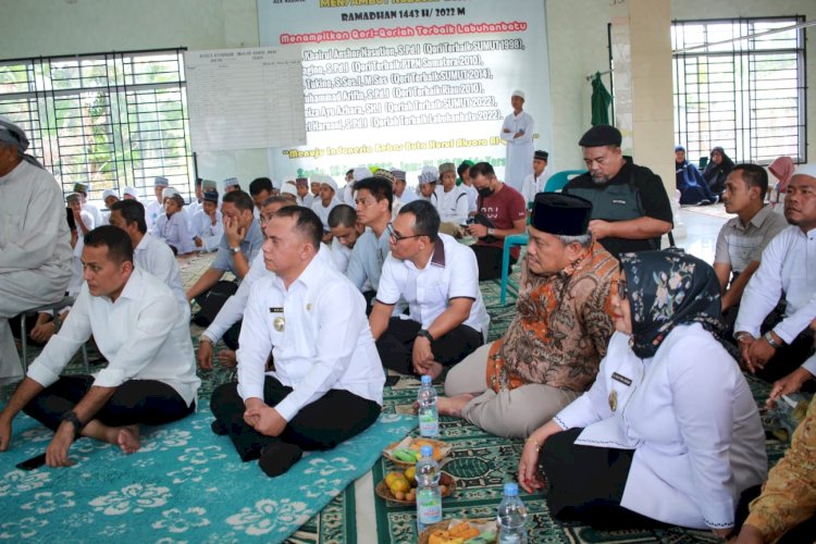 Wagubsu, Bupati dan Wakil Bupati Hadiri Study Visit Yayasan Mesjid Nurul Iman Aek Nabara . Bupati : "Bergerak dari Masjid Untuk Suatu Kesuksesan"